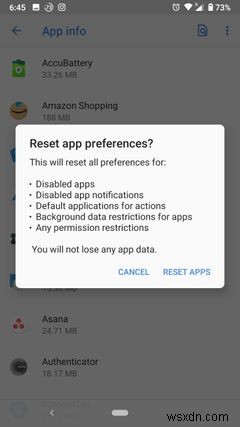Cách khắc phục lỗi android.process.acore bị dừng trên Android 