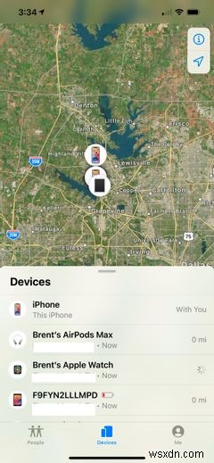 Cách tìm AirPods bị mất bằng điện thoại Android 