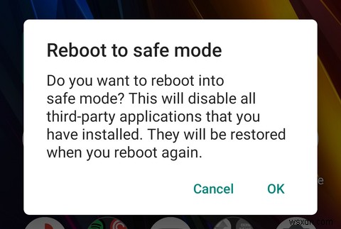 Cách bật Chế độ an toàn trong Android 