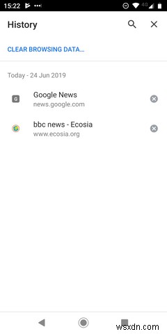 Cách xóa lịch sử duyệt web của bạn trên Android 