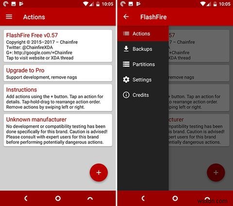 Cách flash ROM và tạo bản sao lưu mà không cần khôi phục tùy chỉnh 