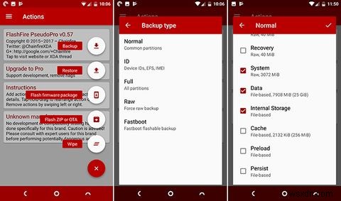 Cách flash ROM và tạo bản sao lưu mà không cần khôi phục tùy chỉnh 