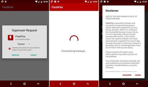 Cách flash ROM và tạo bản sao lưu mà không cần khôi phục tùy chỉnh 