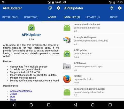 Cách tự động cập nhật các ứng dụng Android không có từ Google Play 