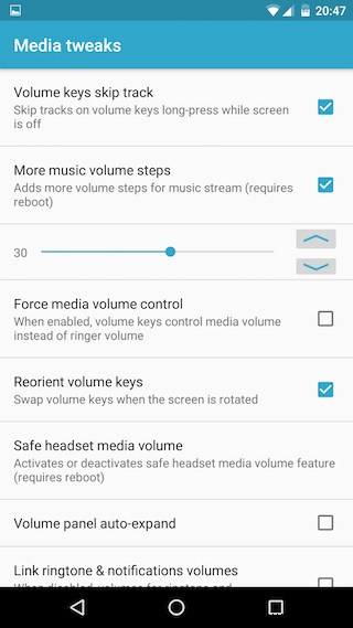Tinh chỉnh điều khiển âm lượng cho Android mà bạn cần sử dụng
