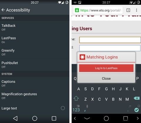 Khả năng truy cập trên Android:Làm cho thiết bị của bạn dễ sử dụng hơn 