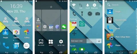 4 cách thay thế màn hình chính Android cơ bản cho người dùng điện thoại thông minh mới 