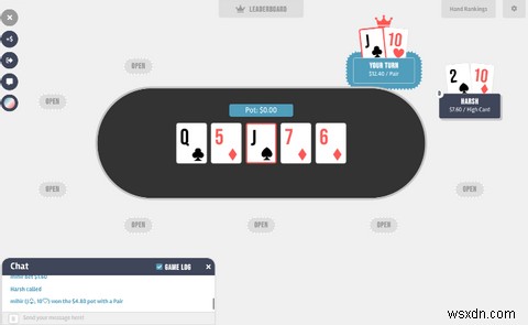 5+ ứng dụng poker miễn phí tốt nhất để chơi Texas HoldEm với bạn bè trực tuyến 