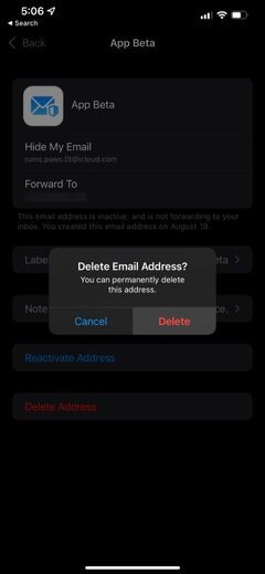 Cách tạo, xem và quản lý ẩn địa chỉ email của tôi với iCloud + 