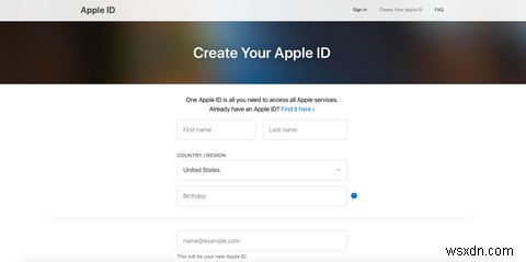 Cách tạo tài khoản Apple ID mới trên mọi thiết bị 