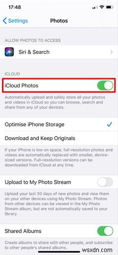 Cách tải xuống ảnh từ iCloud 