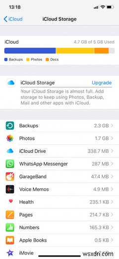 iPhone sẽ không sao lưu lên iCloud? 9 bản sửa lỗi cần thử 