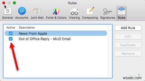 Cách thiết lập Trả lời Email Vắng mặt trên máy Mac của bạn 