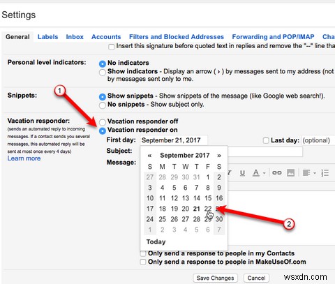 Cách thiết lập Trả lời Email Vắng mặt trên máy Mac của bạn 