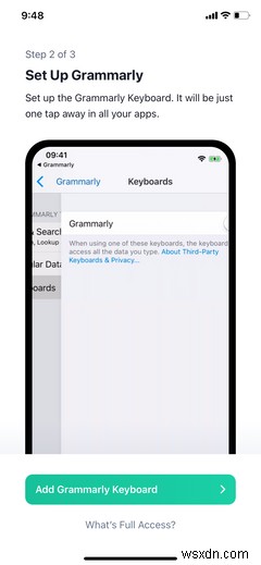 Cách cài đặt và sử dụng bàn phím Grammarly cho iPhone 