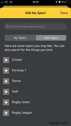 7 ứng dụng tốt nhất để kiểm tra tỷ số thể thao trên iPhone của bạn 