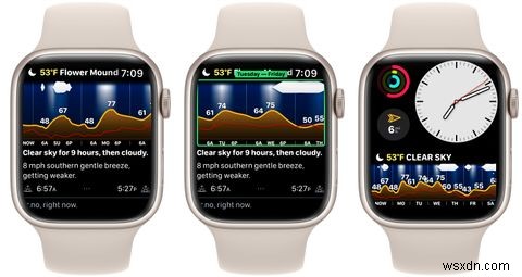 8 ứng dụng thời tiết tốt nhất của Apple Watch 