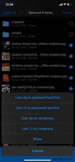 8 ứng dụng tốt nhất để tạo tệp ZIP trên iPhone và iPad 