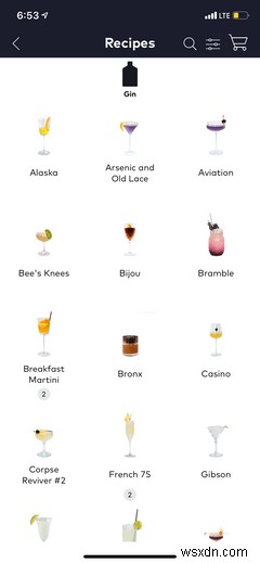 6 ứng dụng Mixology trên iPhone để tạo ra những thức uống tuyệt vời 