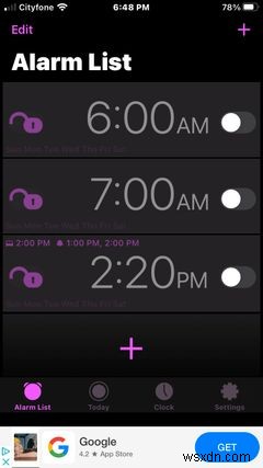 7 ứng dụng đồng hồ báo thức thay thế tốt nhất cho iPhone 