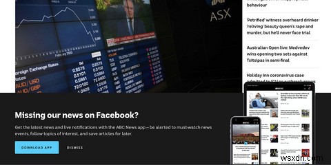 Ứng dụng Tin tức địa phương đánh bại Facebook trong Cửa hàng ứng dụng Úc 