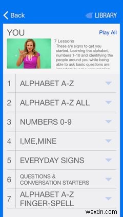 10 ứng dụng iPhone tốt nhất để học ngôn ngữ ký hiệu 