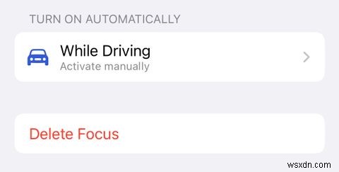 Cách tắt Chế độ lái xe trên iPhone của bạn 