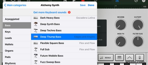 Cách thêm gói âm thanh bổ sung vào GarageBand trên iPhone hoặc iPad 