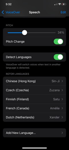 Bạn muốn sử dụng VoiceOver bằng một ngôn ngữ khác? Đây là cách thay đổi nó 