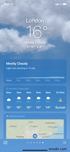 Cách nhận thông báo thời tiết trực tiếp trên iPhone của bạn với iOS 15 