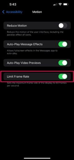 Cách tắt 120Hz trên iPhone 13 Pro và iPhone 13 Pro Max 