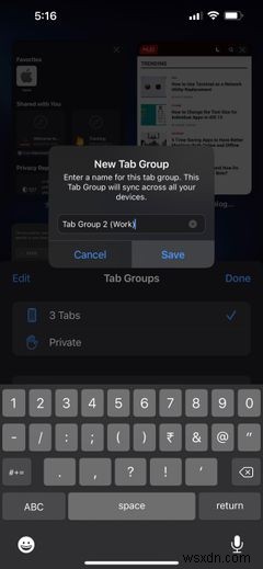 Cách sử dụng Nhóm tab Safari trong iOS 15 và iPadOS 15 