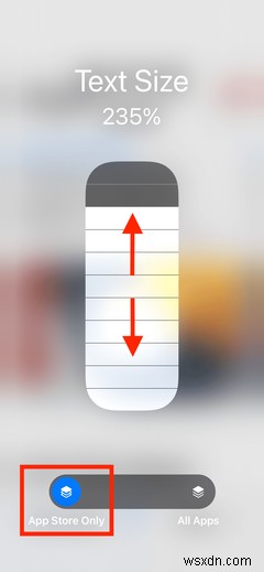 Cách thay đổi kích thước văn bản cho các ứng dụng riêng lẻ trong iOS 15 
