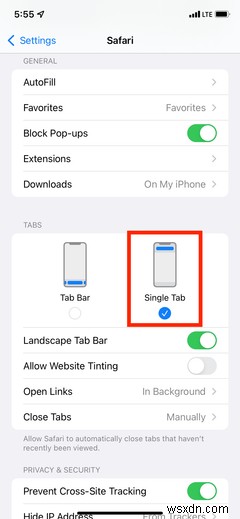 Cách di chuyển thanh tìm kiếm trên Safari của iPhone về đầu trong iOS 15 