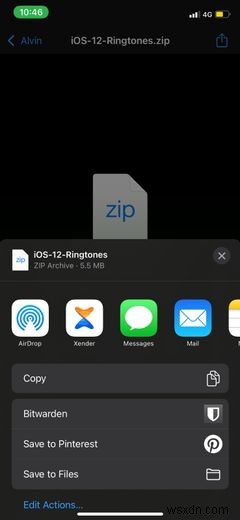 Cách mở tệp ZIP trên iPhone và iPad 
