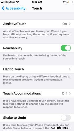 Cách sử dụng nút Home ảo trên iPhone với AssistiveTouch 