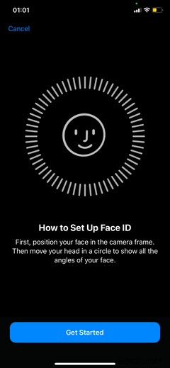 Cách thiết lập Face ID trên iPhone hoặc iPad của bạn