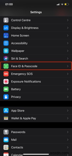 Cách thiết lập Face ID trên iPhone hoặc iPad của bạn