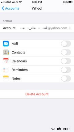 Cách thêm và xóa tài khoản email trên iPhone và iPad 