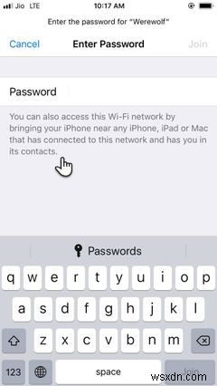 Cách chia sẻ mật khẩu Wi-Fi của bạn từ iPhone sang iPhone 