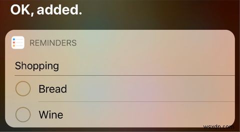 Sử dụng Siri và Lời nhắc của Apple để có Danh sách mua sắm tốt nhất trên iPhone 
