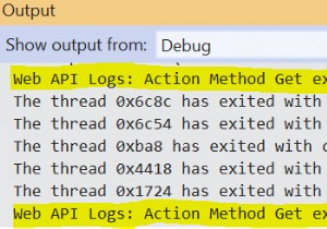 Làm cách nào chúng ta có thể tạo bộ lọc LOG cho mục đích Ghi nhật ký trong C # ASP.NET WebAPI? 