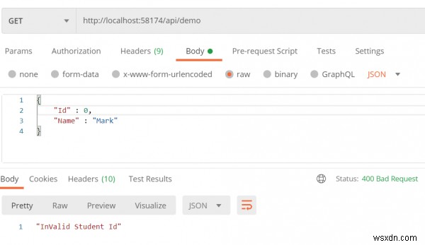 Các kiểu trả về khác nhau của một hành động bộ điều khiển trong C # ASP.NET WebAPI là gì? 