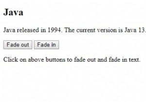 Phương thức jQuery fadeIn () 