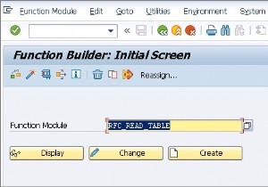 RFC hiện có để tải dữ liệu bảng và nhận danh sách các bảng và danh sách BAPI trong SAP 