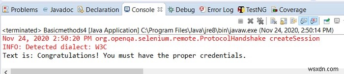 Làm cách nào chúng ta có thể xử lý cửa sổ bật lên xác thực trong Selenium WebDriver bằng Java? 