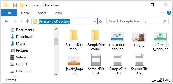 Làm thế nào để lấy danh sách các tệp jpg trong một thư mục trong Java? 