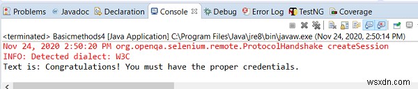 Làm thế nào để xử lý cửa sổ bật lên xác thực với Selenium WebDriver bằng Java? 
