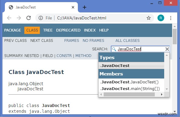 Làm thế nào để tạo Javadoc tương thích Html5 trong Java 9? 