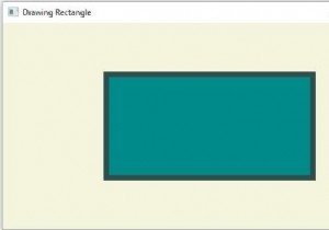 Cách tạo Hình chữ nhật bằng JavaFX? 